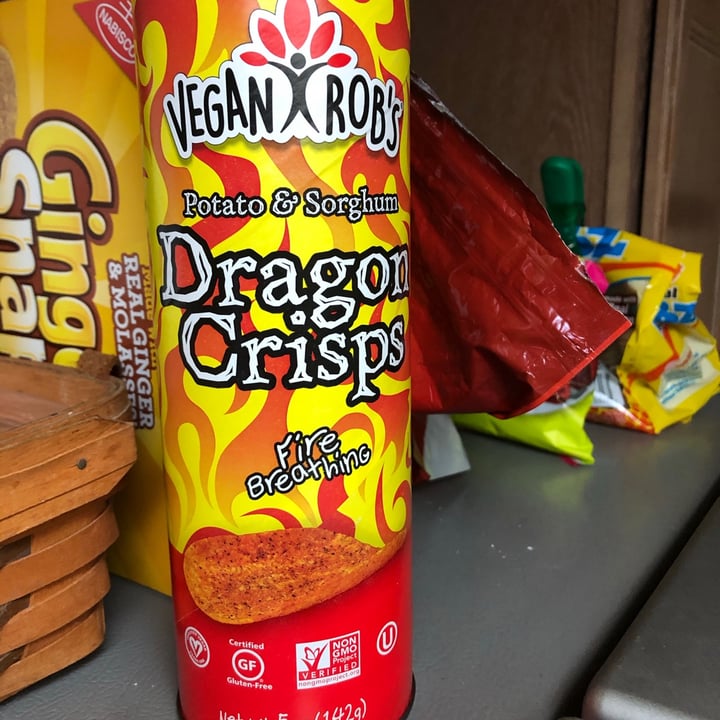 review photo of Vegan Rob's Dragon Crisps shared by @ccouron on 05 Feb 2021 - review