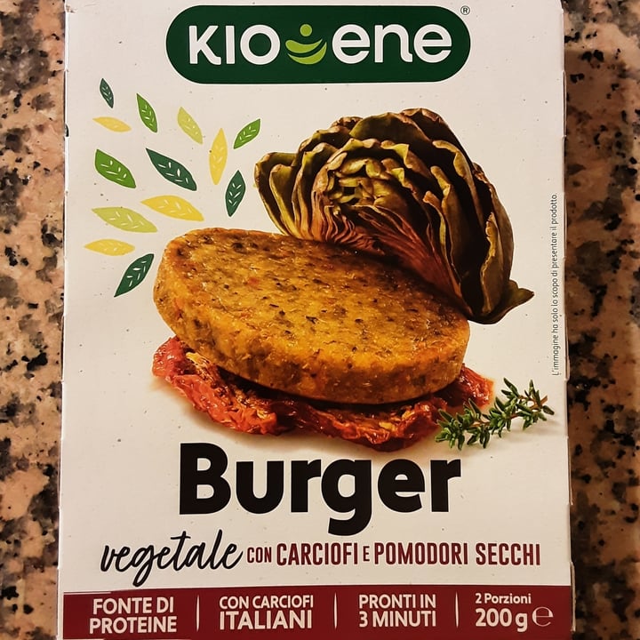 photo of Kioene Burger ai carciofi e pomodori secchi shared by @estbbn on  02 Oct 2022 - review