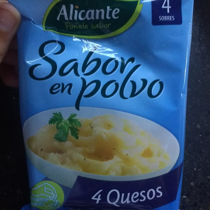 photo of Alicante Sabor en Polvo 4 Quesos shared by @meberi97 on  07 May 2020 - review