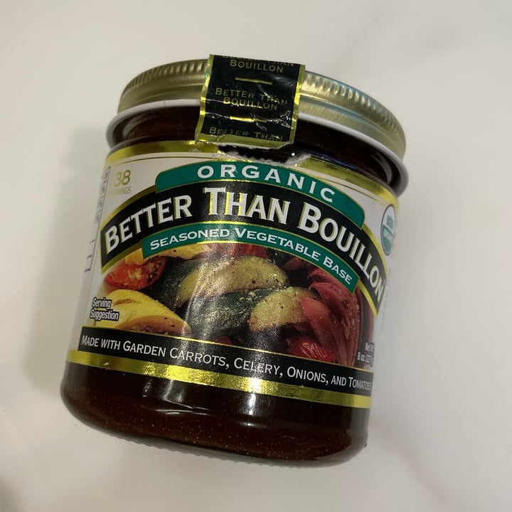 photo of Better Than Bouillon Organic Seasoned Vegetable Base shared by @whyieatplants on  10 Jan 2022 - review