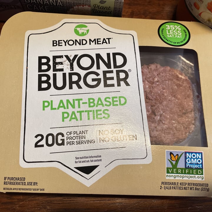 photo of Beyond Meat Beyond Burger Plant-Based Burger 19g shared by @cybergata on  15 Mar 2021 - review