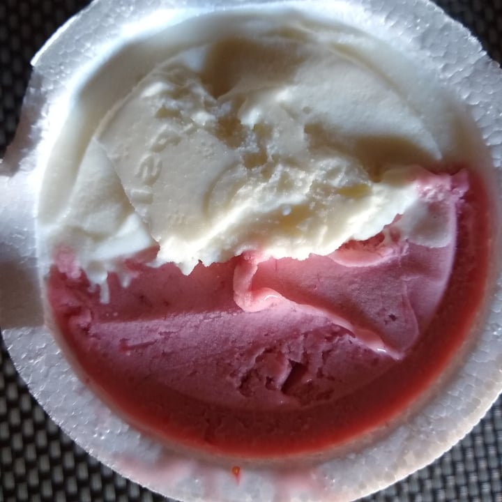 review photo of Las Leñas Helado artesanal vegano. Chocolate blanco y frutillas a la reina. Riquísimo!! shared by @dairizz on 30 Jan 2022 - review