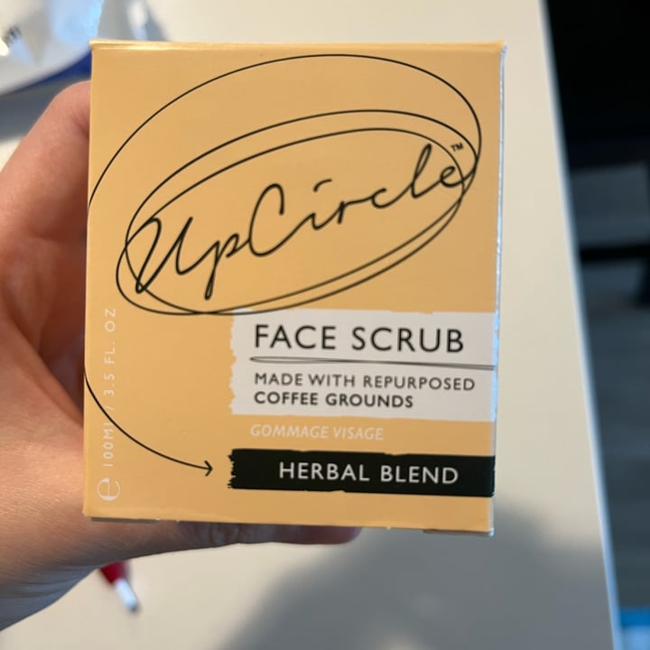 review photo of Upcircle Coffee Face Scrub - Herbal Blend shared by @marianadgomes on 11 May 2022 - review