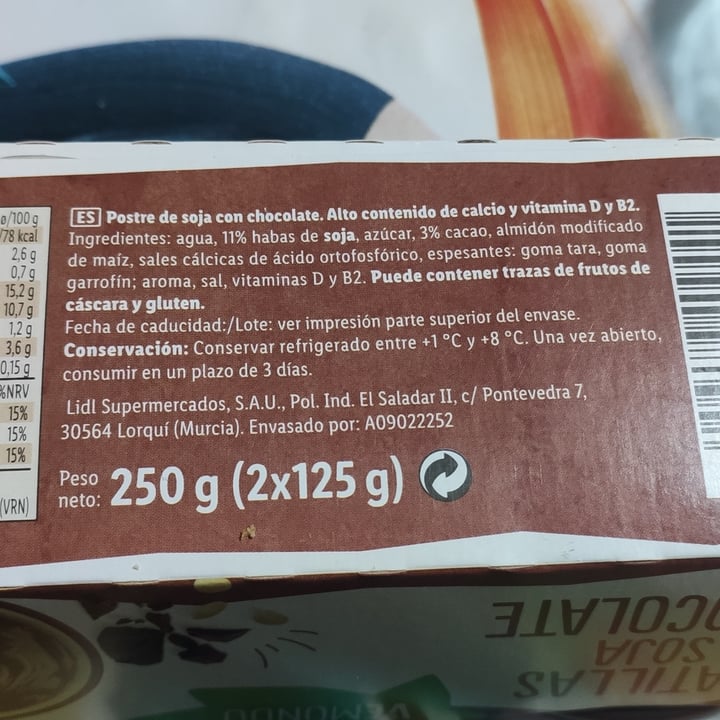 photo of Vemondo Natillas de Soja - Sabor Chocolate shared by @sandravegan18 on  25 Jan 2022 - review