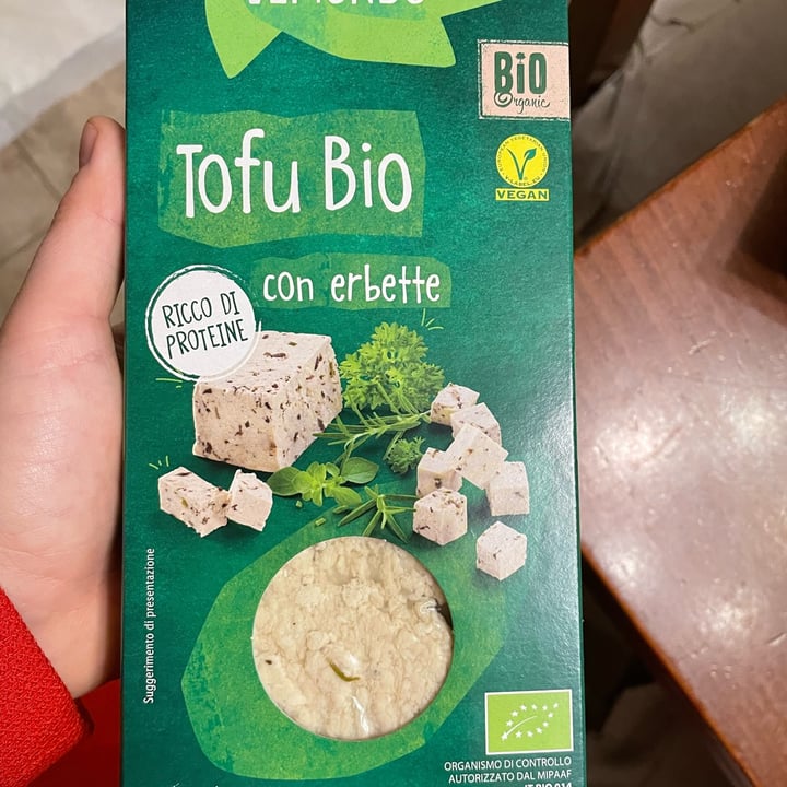 photo of Vemondo Tofu Bio con Erbette shared by @chiarapalarini on  18 Apr 2022 - review
