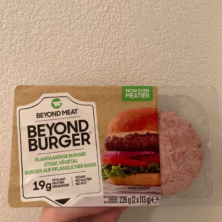 photo of Beyond Meat Beyond Burger Plant-Based Burger 19g shared by @sydneypetrie29 on  08 Oct 2020 - review