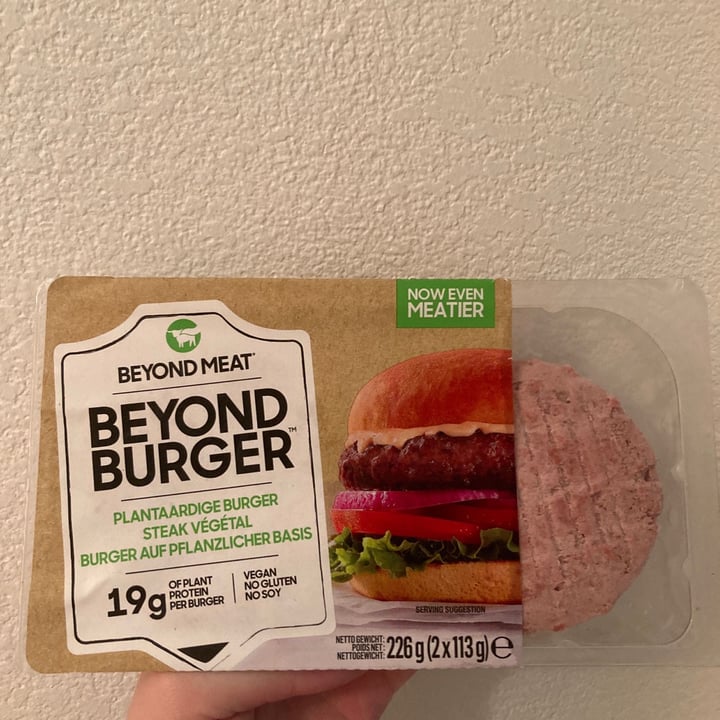 photo of Beyond Meat Beyond Burger Plant-Based Burger 19g shared by @sydneypetrie29 on  08 Oct 2020 - review