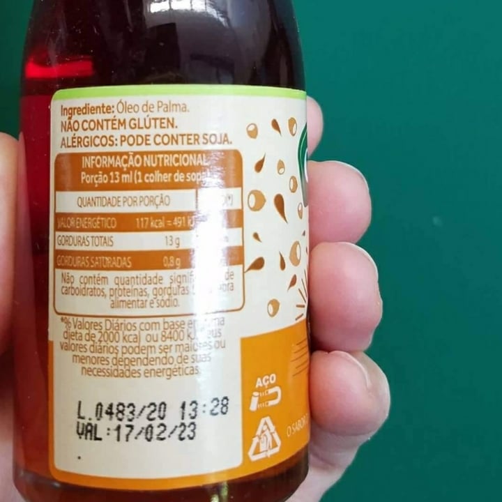 review photo of Cepera Azeite de dende shared by @fabianoaa on 08 May 2022 - review