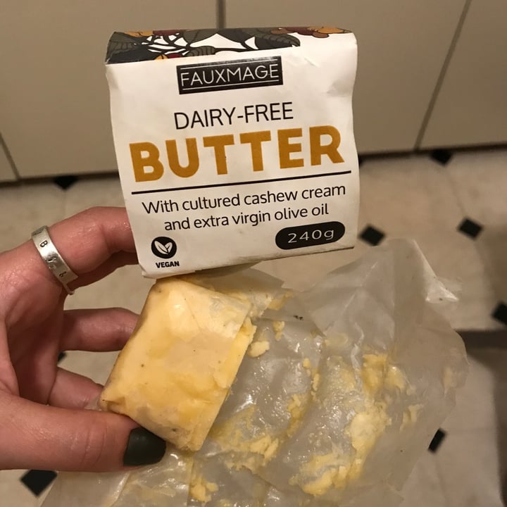 photo of Fauxmage Dairy-Free Butter shared by @meganimal on  16 May 2021 - review