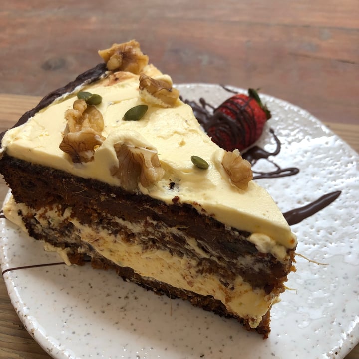 photo of The Conscious Kitchen Carrot Cake shared by @mothercitymatt on  14 Sep 2021 - review