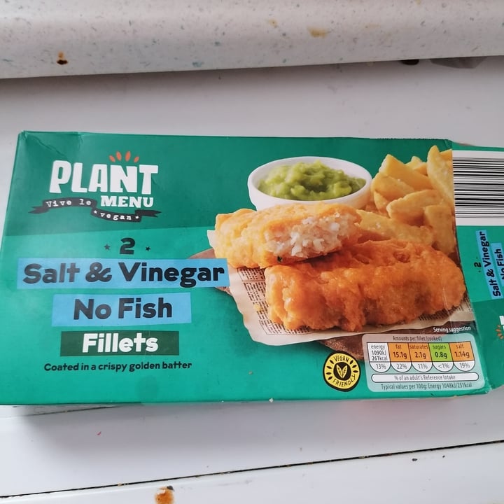 photo of Plant Menu Salt & Vinegar No Fish Fillets shared by @melgibs on  22 Aug 2022 - review