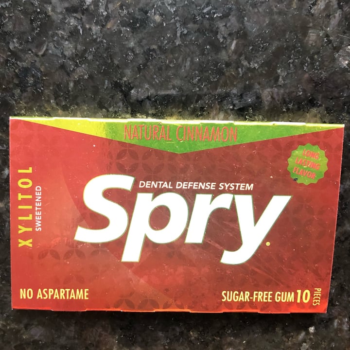photo of Spry Cinnamon Chewing Gum shared by @saveg on  26 Dec 2021 - review