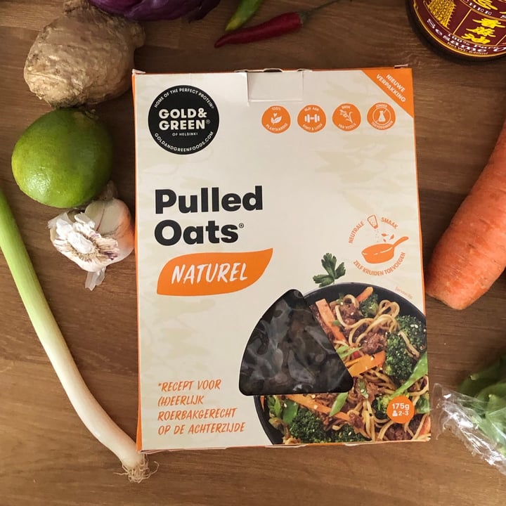 photo of Gold&Green Pulled Oats shared by @vegansuus on  15 May 2021 - review