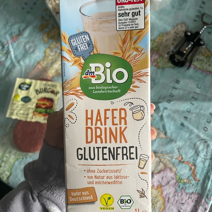 photo of dmBio Hafer Drink Glutenfrei shared by @hanagasaitayo on  29 Nov 2022 - review