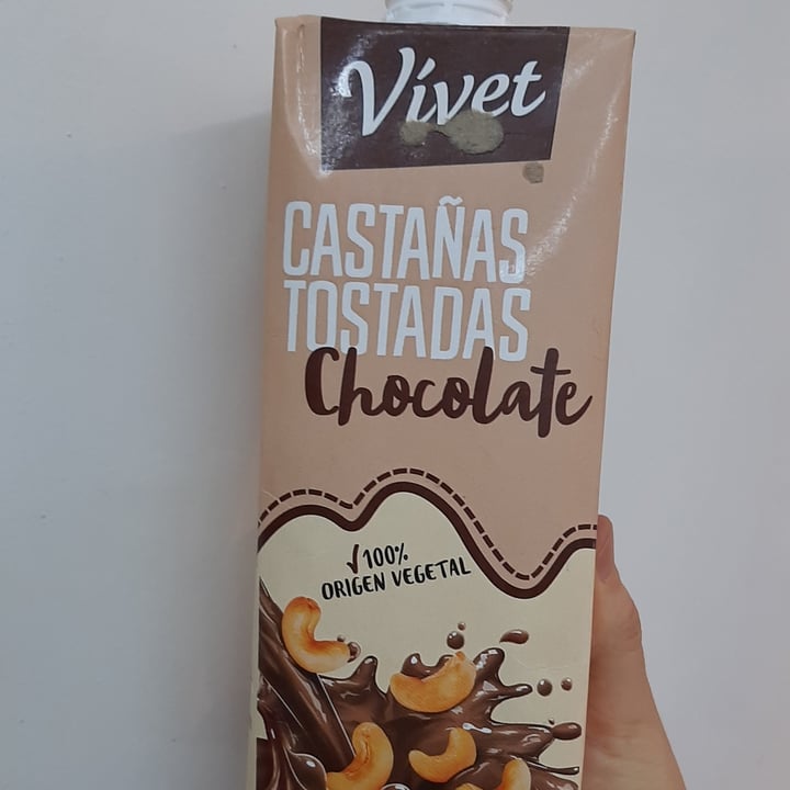 photo of Vívet Leche de Castañas Tostadas sabor Chocolate shared by @pichularules on  12 Dec 2021 - review