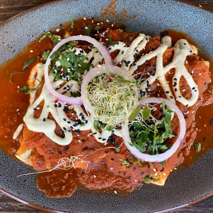 photo of Veguísima Enchiladas shared by @cayo on  02 Apr 2021 - review