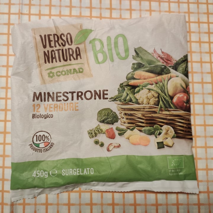 photo of Verso Natura Conad Veg Minestrone 12 verdure shared by @caterinamontanari77 on  13 Mar 2022 - review