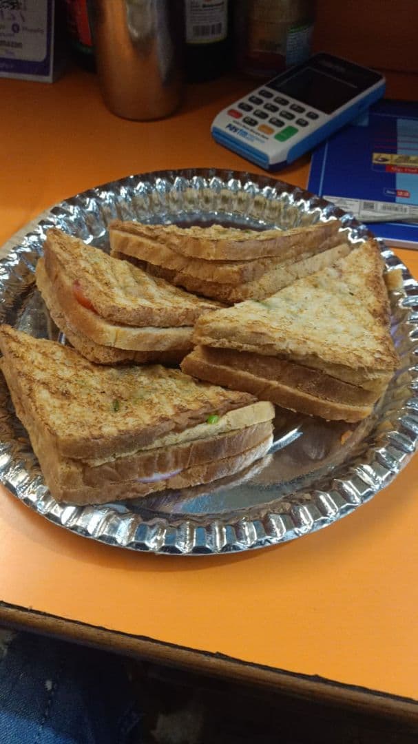 Foto do prato “Customised Vegan Sandwich.”