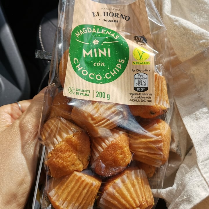review photo of El Horno de Aldi Magdalenas mini chocolate shared by @sandramfdez on 02 May 2021 - review