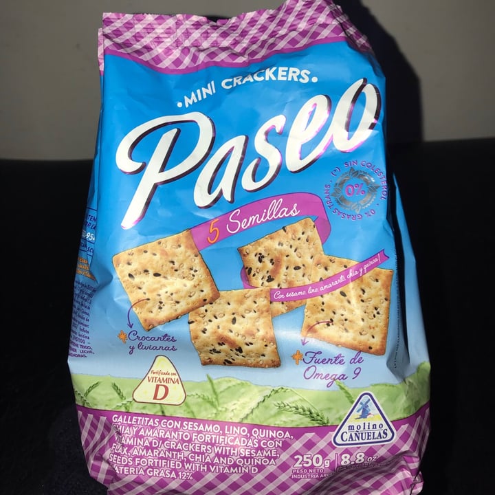 review photo of Paseo Mini Crackers 5 Semillas shared by @florecia on 22 May 2021 - review