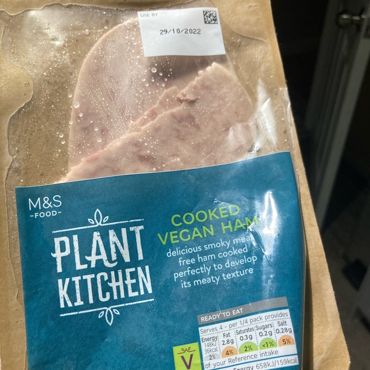 photo of Plant Kitchen (M&S) cooked Vegan ham shared by @mollyjane on  17 Nov 2022 - review