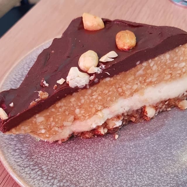 Foto do prato “Peanut butter cake”
