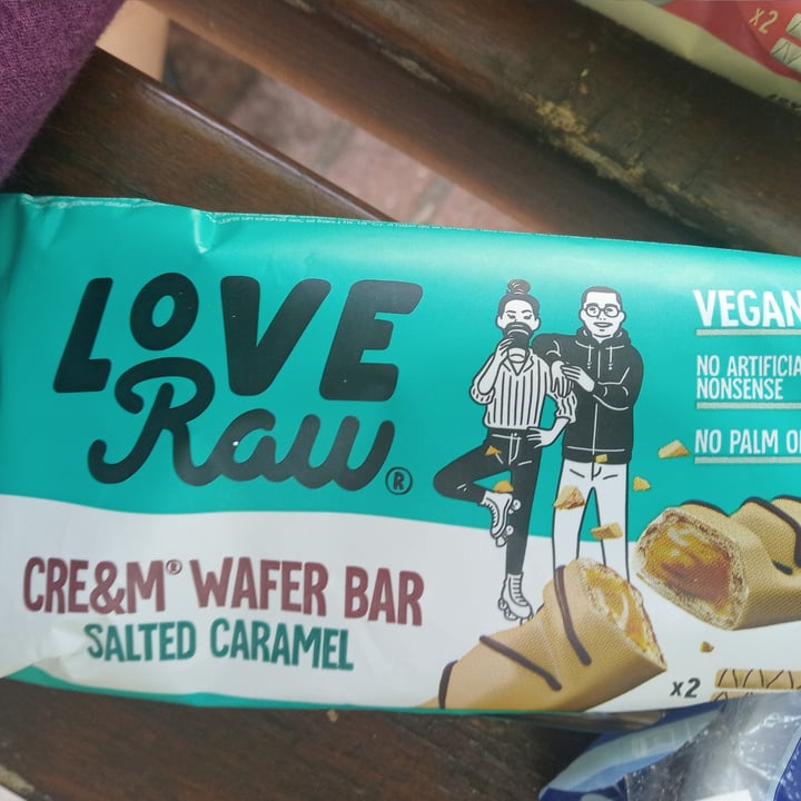 photo of LoveRaw Cre&m Wafer Bar (Salted Caramel) shared by @ailedail on  31 Aug 2021 - review