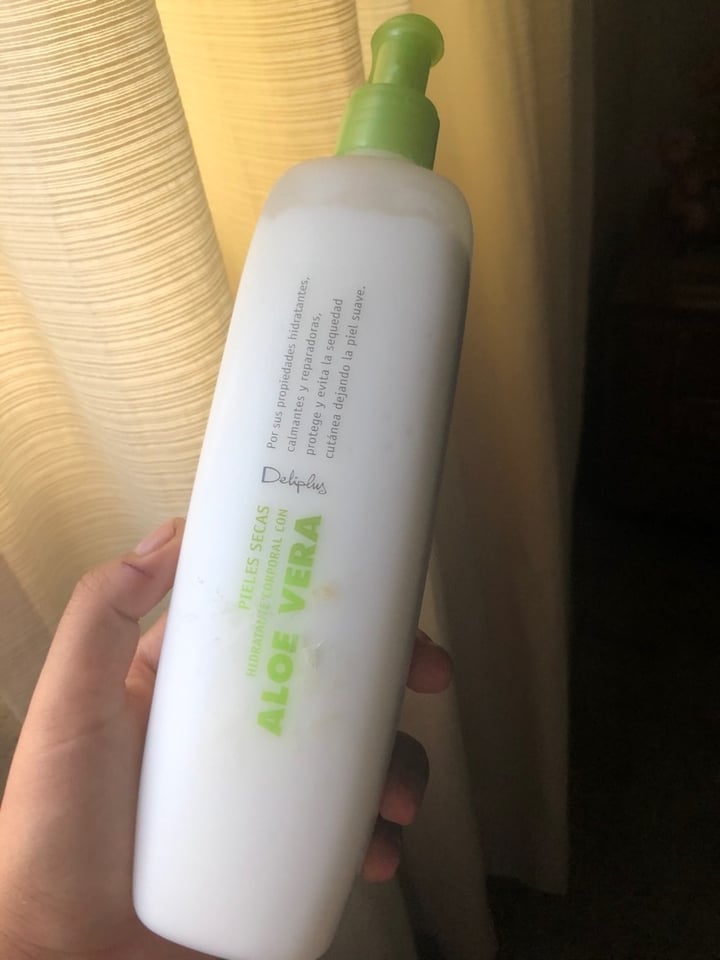 review photo of Deliplus Hidratante corporal con Aloe Vera shared by @rebecashary on 29 Mar 2020 - review