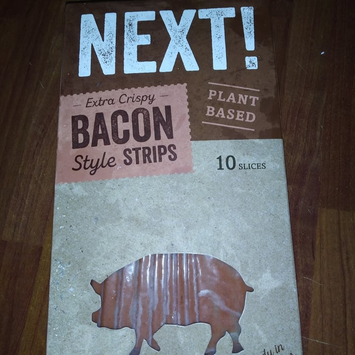 photo of Next! Extra Crispy Bacon Style Strips shared by @mariavalverde on  06 Feb 2021 - review