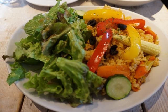 Foto del piatto “Vegetable Paella”