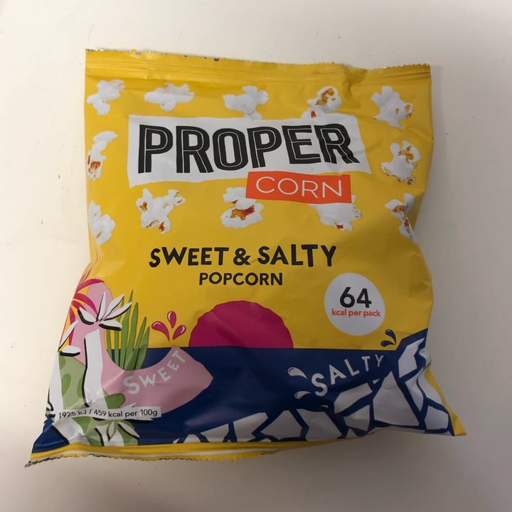 photo of Proper Corn Sweet & Salty Popcorn shared by @georgiescoles on  01 May 2022 - review