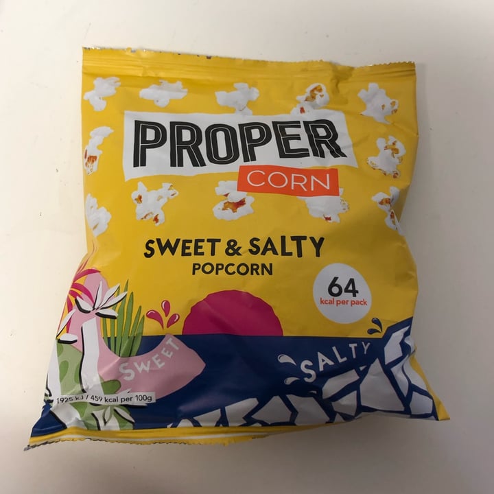 review photo of Proper Corn Sweet & Salty Popcorn shared by @georgiescoles on 01 May 2022 - review