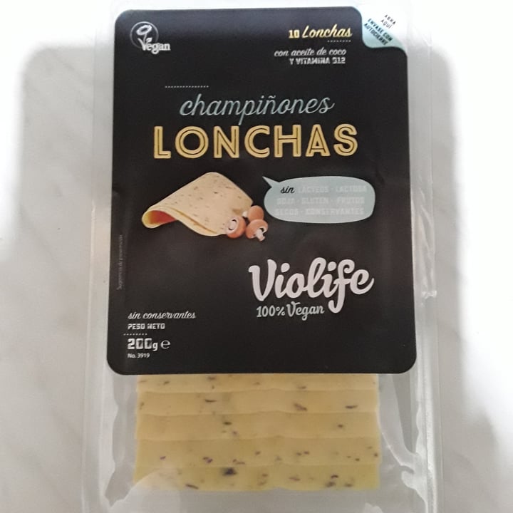 photo of Violife Lonchas Champiñones shared by @bubu2810 on  07 Oct 2020 - review