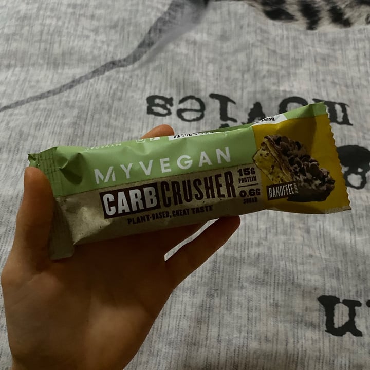 photo of MYVEGAN carb crusher banoffee shared by @bethany0990 on  16 Apr 2021 - review