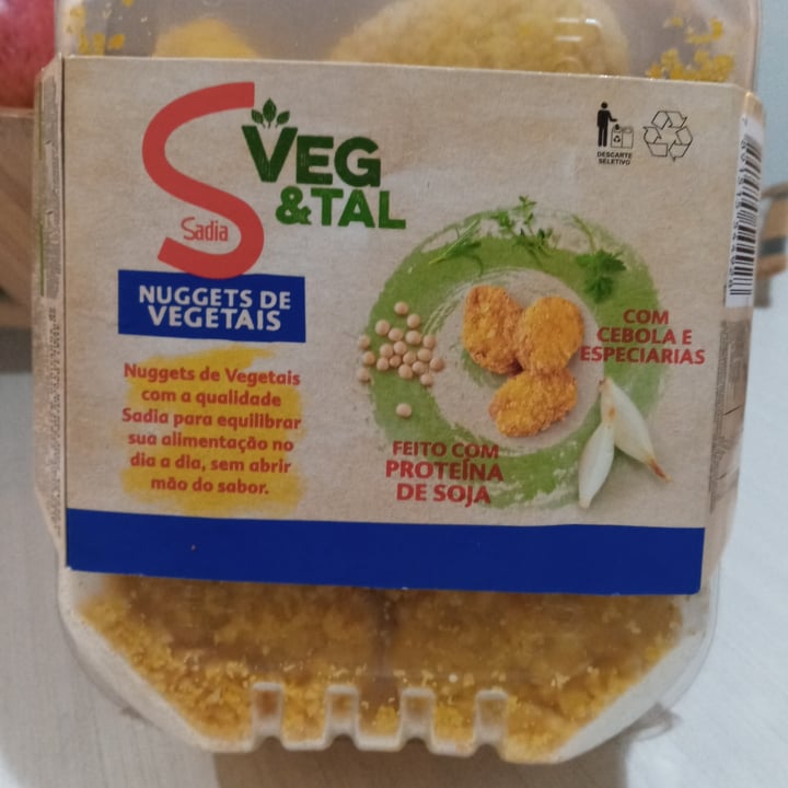photo of Sadia Nuggets de Vegetais shared by @luluca on  14 Nov 2021 - review
