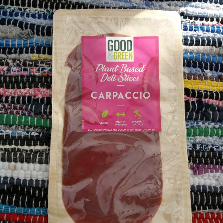 photo of Good & Green Plant Based Deli Slices Carpaccio shared by @lum0s on  09 Feb 2022 - review