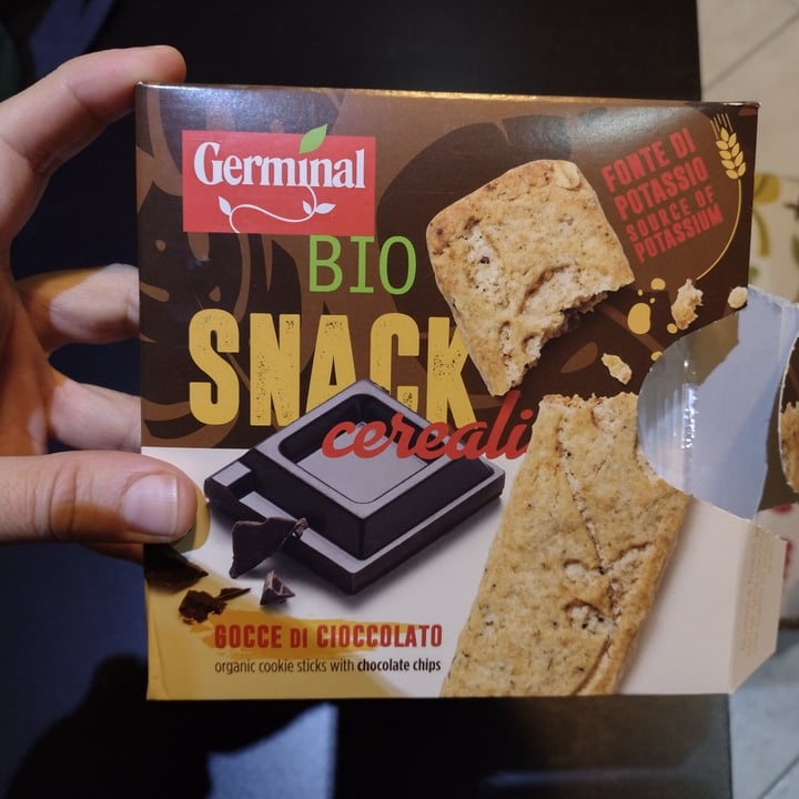 photo of Germinal Bio Snack Cereali Con Gocce Di Cioccolato shared by @hannabee on  13 Mar 2022 - review