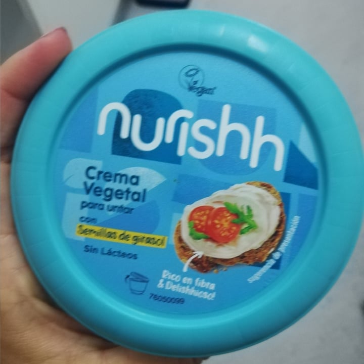 photo of Nurishh Crema vegetal para untar con semillas de girasol shared by @alepilieri on  08 Sep 2022 - review