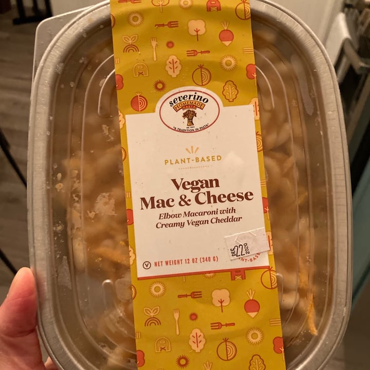 review photo of Severino Vegan Mac & Cheese shared by @healthyveganfoodie on 15 Nov 2020 - review