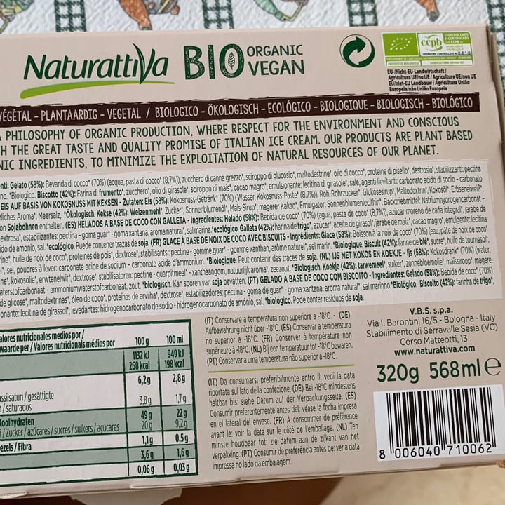 photo of Naturattiva Coconut Sandwich shared by @ani75 on  18 Sep 2021 - review