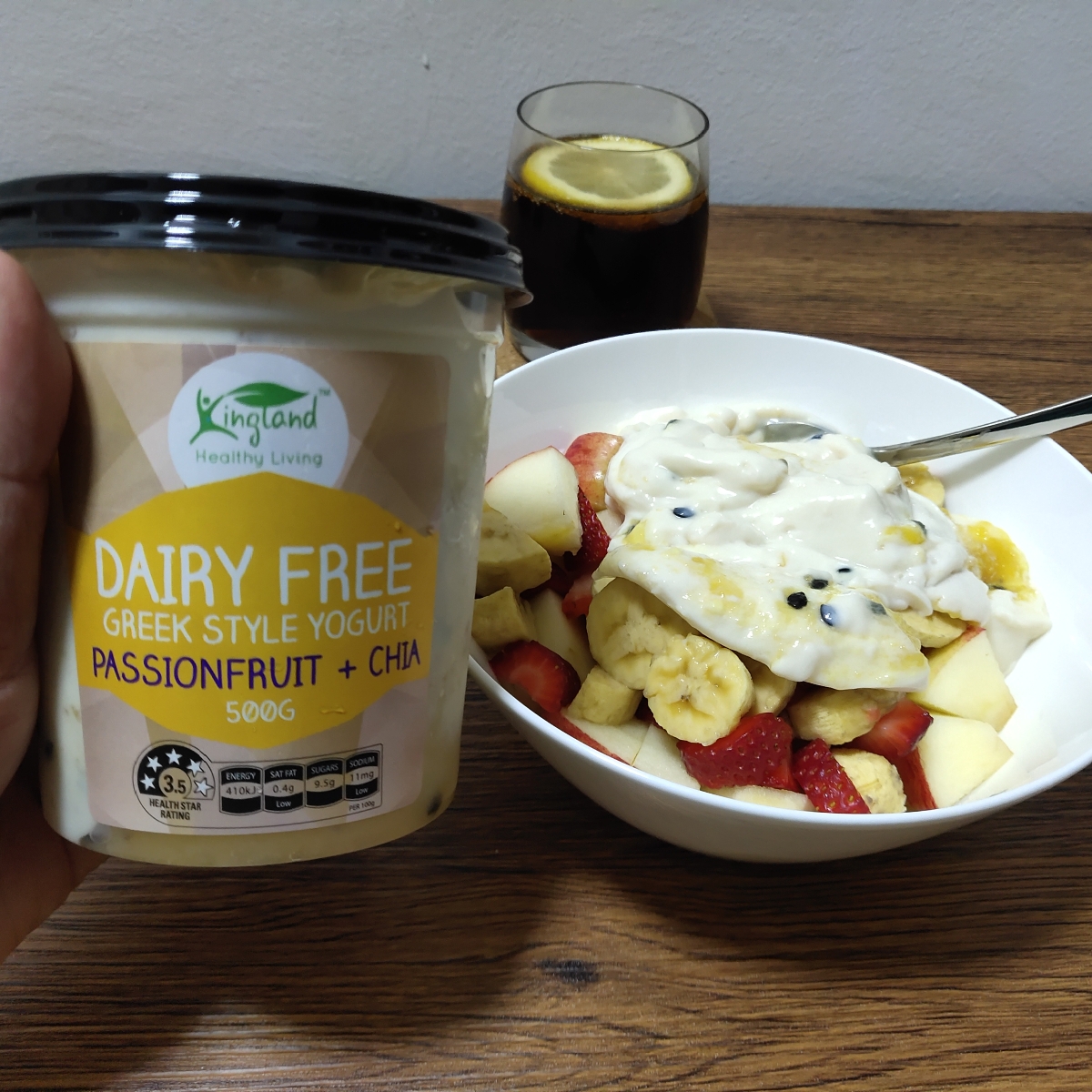 Kingland Dairy Free Greek Yoghurt Passionfruit + Chia Reviews abillion
