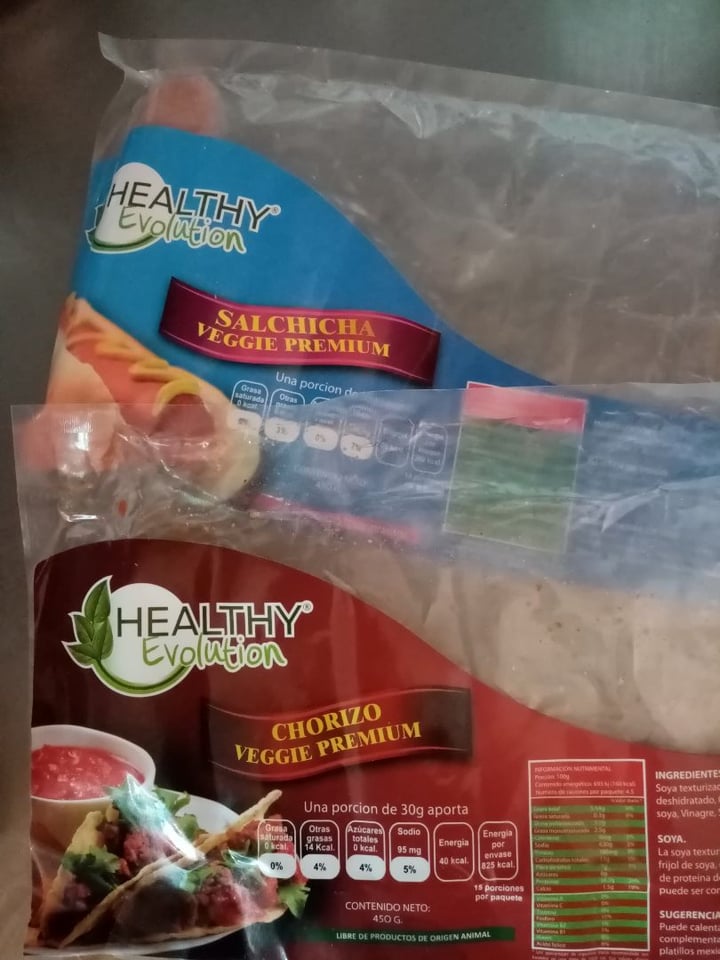 photo of Healthy Evolution Salchichas Veganas shared by @jat on  05 Mar 2020 - review
