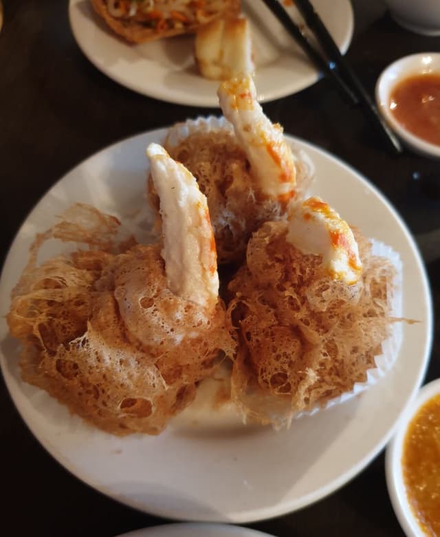Photo of the dish “Taro Prawns”