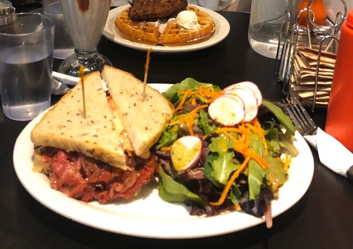 photo of Champs Diner The Reuben shared by @veganvironment on  27 Jan 2020 - review