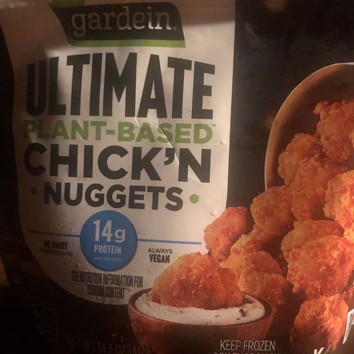 photo of Gardein Ultimate chick’n nuggets shared by @sheckland on  25 Aug 2022 - review
