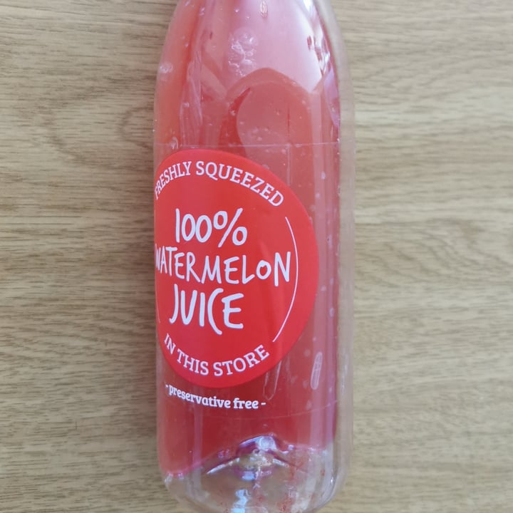 photo of Checkers Watermelon Juice shared by @veganpower001 on  22 Feb 2022 - review