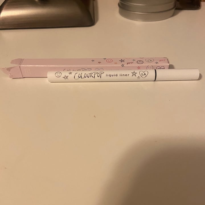 review photo of Colourpop numero uno bff liquid liner shared by @scarignan on 28 Jun 2021 - review