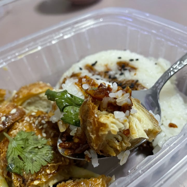 review photo of Nature Cafe Chicken Rice shared by @ratatouvege on 15 Oct 2021 - review
