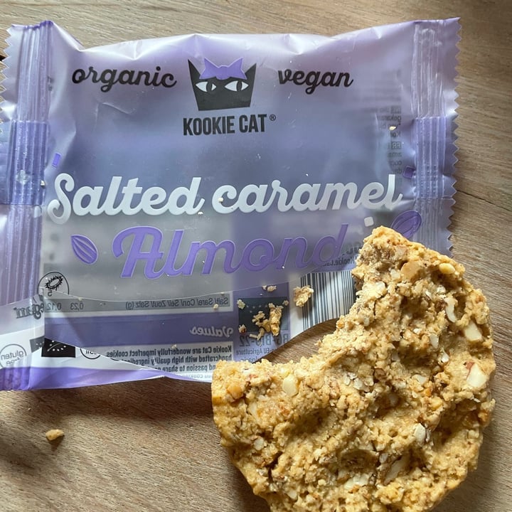 photo of Kookie cat Salted Caramel Almond & Oat Cookie shared by @holly808 on  26 Apr 2021 - review