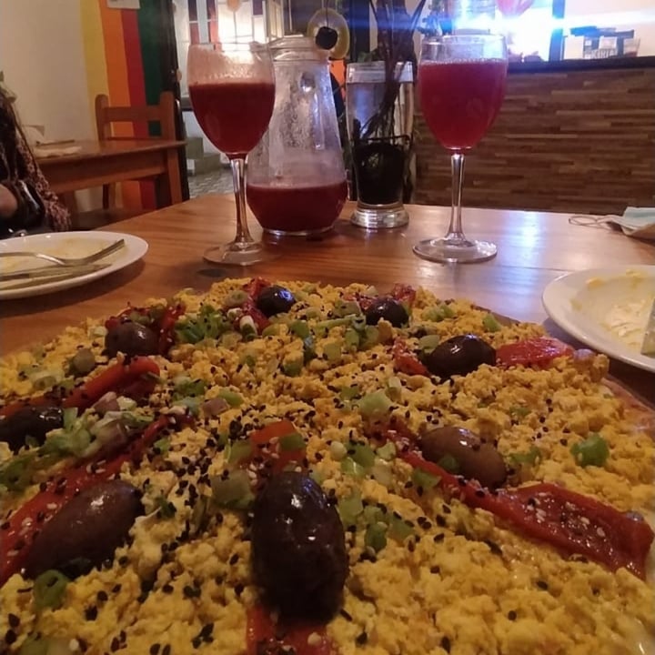 photo of ALMA CASA VEGANA Pizza de tofu shared by @marcesalas on  13 Feb 2022 - review